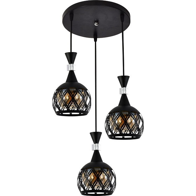 Подвесная люстра Reluce 03026-0.9-03 BK Фото № 4