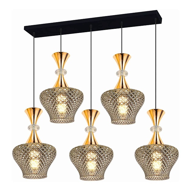 Подвесной светильник Reluce 09004-0.9-05L Smoke Фото № 