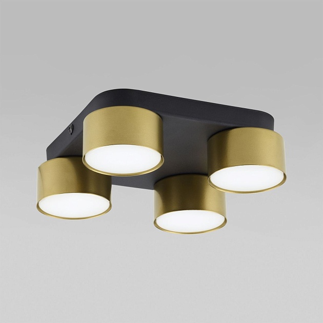 Потолочная люстра TK Lighting 6143 Space Black Gold Фото № 