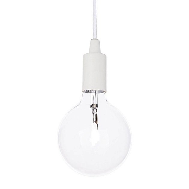 Подвесной светильник Ideal Lux Edison SP1 Bianco 113302 Фото № 