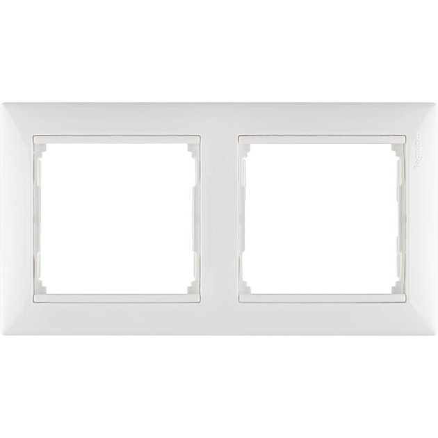 Рамка 2-постовая Legrand Valena белая 774452 Фото № 
