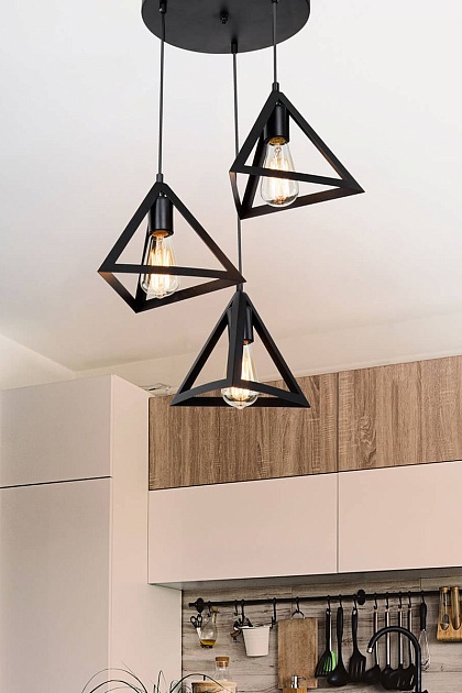 Подвесная люстра Toplight Cherise TL1605H-03BK Фото № 3