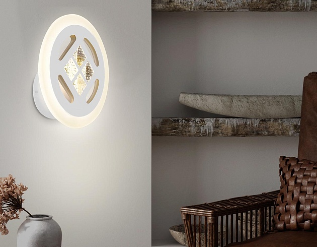 Настенный светодиодный светильник Ambrella light Ice FA2955 изображение 7 Настенный светодиодный светильник Ambrella light Ice FA2955 Фото № 7