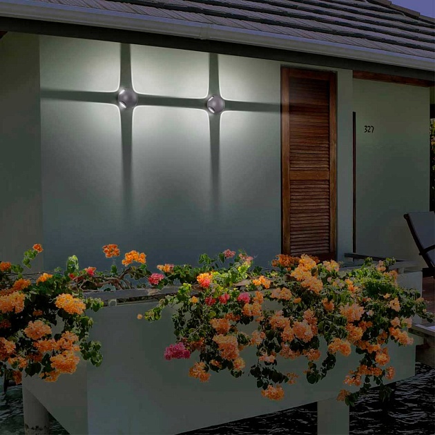 Уличный настенный светодиодный светильник Novotech Street Calle 358464 Фото № 5