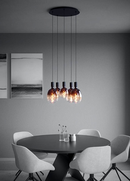 Подвесная люстра Eglo Huebro 390267 изображение 4 Подвесная люстра Eglo Huebro 390267 Фото № 4