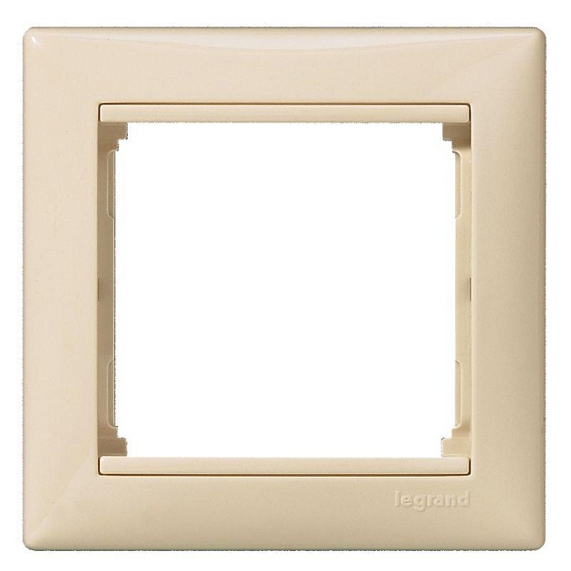 Рамка 1-постовая Legrand Valena слоновая кость 695631 Фото № 