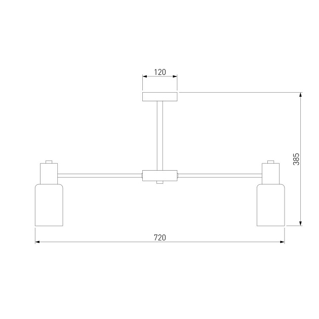 Потолочная люстра Eurosvet Vegga 70160/8 хром Фото № 2