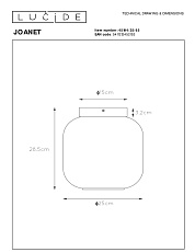 Потолочный светильник Lucide Joanet 45194/25/65 1