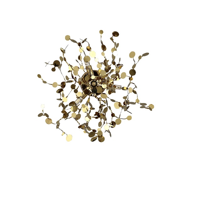 Бра Crystal Lux GARDEN AP-PL3 D400 GOLD изображение Бра Crystal Lux GARDEN AP-PL3 D400 GOLD Фото №