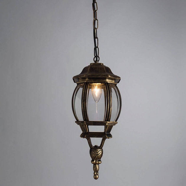 Уличный подвесной светильник Arte Lamp Atlanta A1045SO-1BN Фото № 5