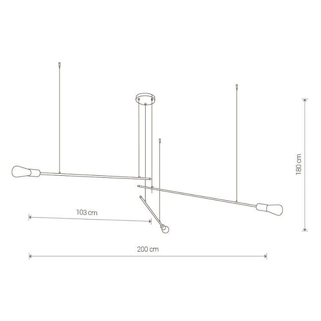 Подвесная люстра Nowodvorski Pile 9128 Фото № 2