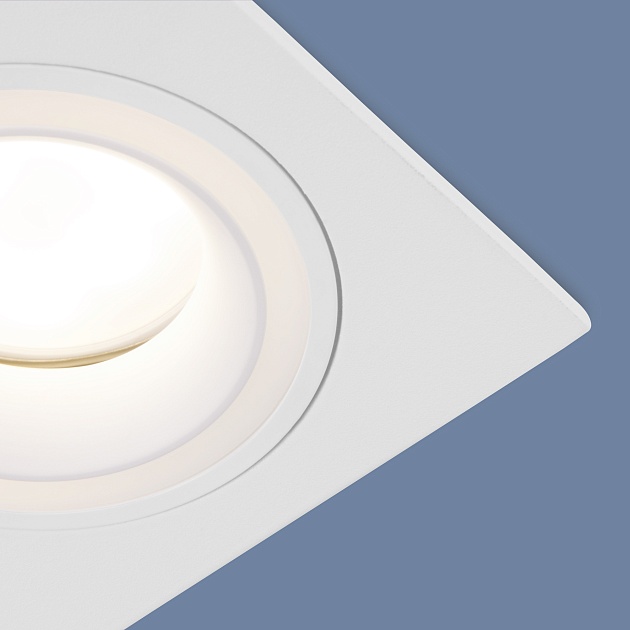 Встраиваемый светильник Elektrostandard 1091/2 MR16 белый a047722 изображение 4 Встраиваемый светильник Elektrostandard 1091/2 MR16 белый a047722 Фото № 4