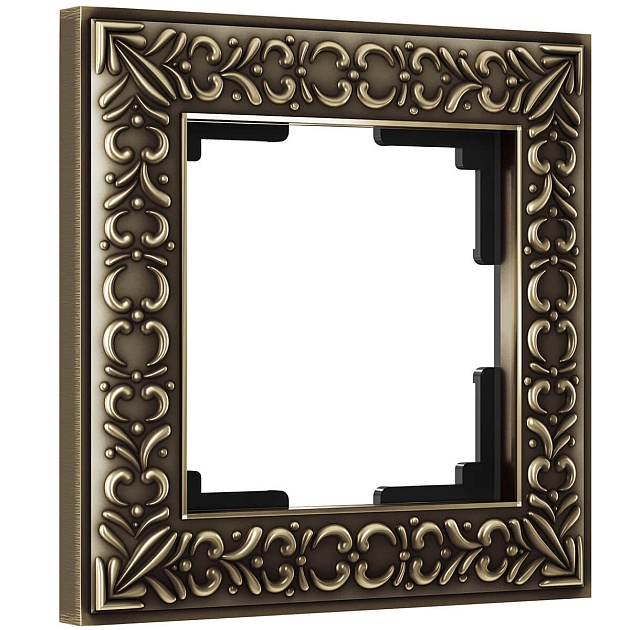Рамка Werkel Antik на 1 пост бронза WL07-Frame-01 4690389054358 Фото № 