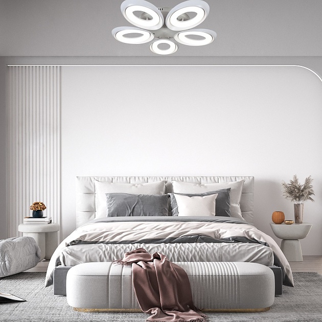 Потолочная светодиодная люстра Gerhort G61211/5WT Фото № 2