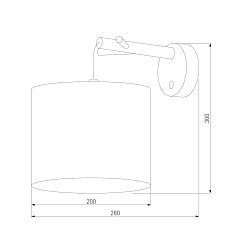 Бра TK Lighting 6552 Albero White 2