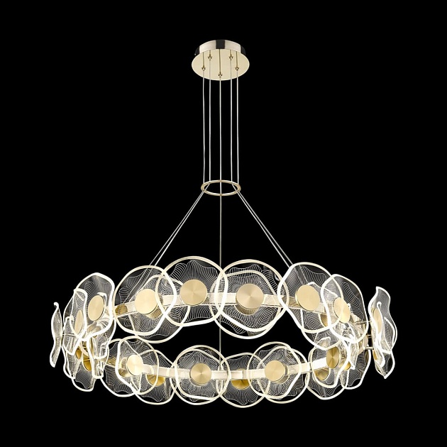 Подвесная светодиодная люстра Wertmark HELENA WE453.30.303 изображение Подвесная светодиодная люстра Wertmark HELENA WE453.30.303 Фото №