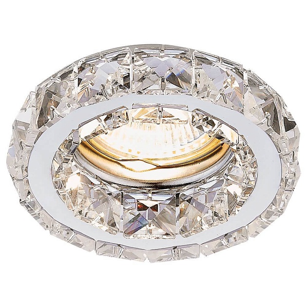 Встраиваемый светильник Ambrella light Crystal K112 CL/CH изображение Встраиваемый светильник Ambrella light Crystal K112 CL/CH Фото №