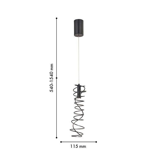 Подвесной светодиодный светильник Favourite Fontes 4555-2P Фото № 2