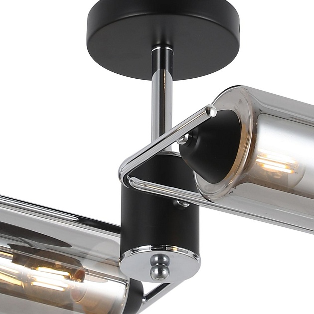 Потолочная люстра Illumico IL8243-4COU-79 BK CR Фото № 3