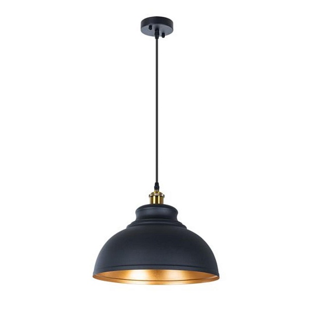 Подвесной светильник Arte Lamp Cappello A7039SP-1BK изображение Подвесной светильник Arte Lamp Cappello A7039SP-1BK Фото №