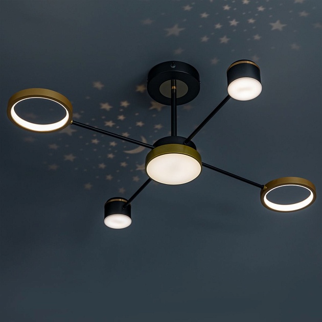Потолочная светодиодная люстра Ritter Notte 51595 5 Фото № 5