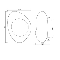 Настенный светильник Maytoni Mabell MOD306WL-01C 1