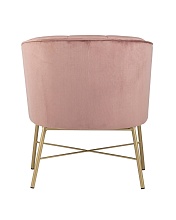 Кресло Stool Group Шале велюр розовый FALETTE PINK 3