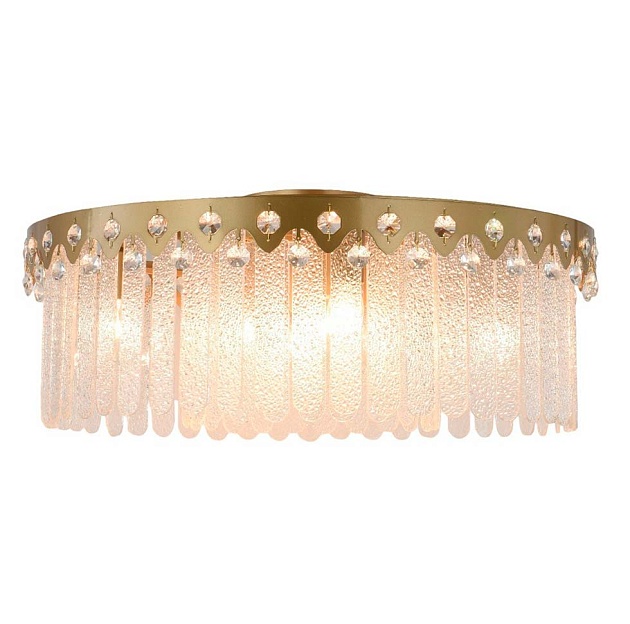 Потолочная люстра ЭкономСвет 15542/8FGD+CL изображение Потолочная люстра ЭкономСвет 15542/8FGD+CL Фото №