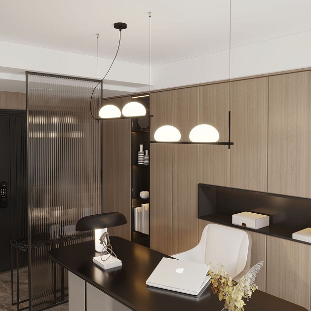 Подвесной светильник Eurosvet Stair 70145/4 черный Фото № 5