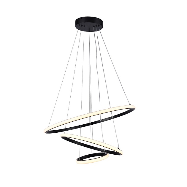 Подвесная светодиодная люстра Toplight Charissa TL1630H-LEBK изображение Подвесная светодиодная люстра Toplight Charissa TL1630H-LEBK Фото №