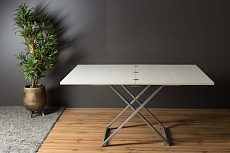 Стол-трансформер Levmar Compact D36/S59 (дуб анкор светлый/серебро) 9667017801 2