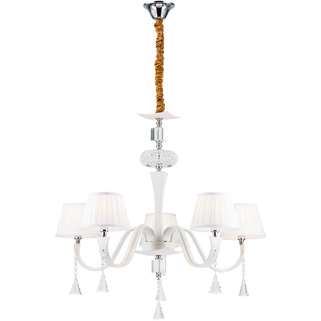 Подвесная люстра Lucia Tucci Pelle Bianca 119.5 Фото № 