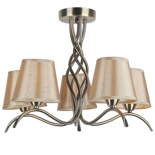 Потолочная люстра Arte Lamp 60 A6569PL-5AB Фото № 