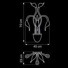 Бра Lightstar Cigno Collo Ch 751654 2