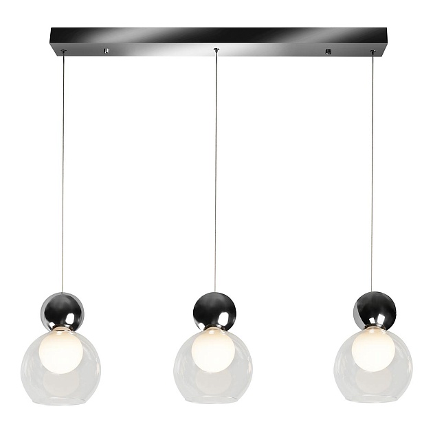 Подвесной светодиодный светильник iLedex Blossom C4476-3L CR изображение Подвесной светодиодный светильник iLedex Blossom C4476-3L CR Фото №