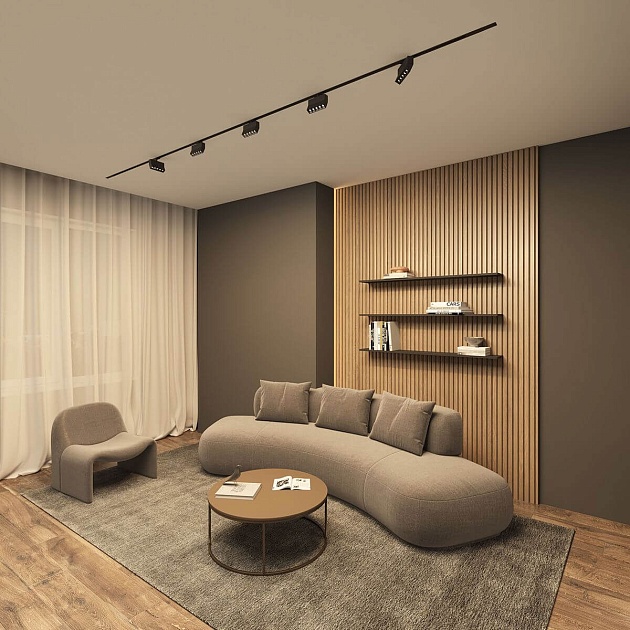 Трековый светодиодный светильник Denkirs Edder DK6436-BK изображение 5 Трековый светодиодный светильник Denkirs Edder DK6436-BK Фото № 5