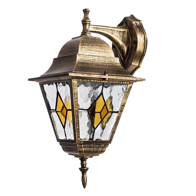 Уличный настенный светильник Arte Lamp Berlin A1012AL-1BN Фото № 