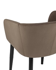 Кресло Stool Group Ральф велюр коричневый AV 302-N9-08 5