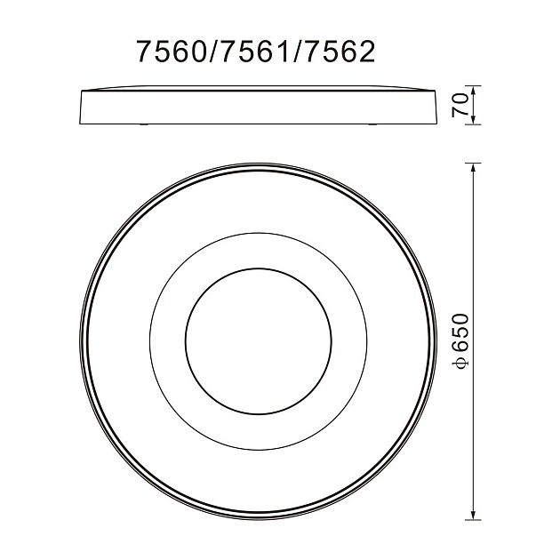 Потолочный светодиодный светильник Mantra Coin 7690 Фото № 3
