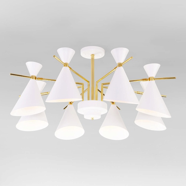 Потолочная люстра Eurosvet Apart 70114/8 белый изображение 3 Потолочная люстра Eurosvet Apart 70114/8 белый Фото № 3