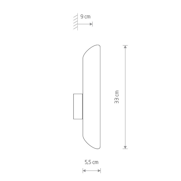 Бра Nowodvorski Eye wall cut 7995 Фото № 2