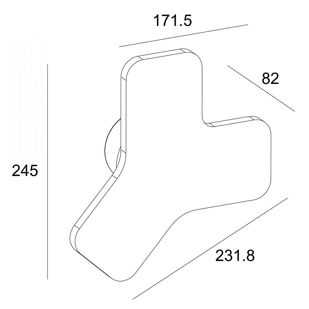 Бра Deko-Light Ypsilon White 620132 изображение 2 Бра Deko-Light Ypsilon White 620132 Фото № 2