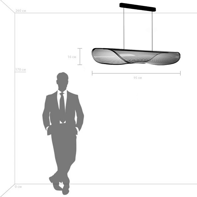 Подвесная светодиодная люстра Lightstar Varese 731413 изображение 2 Подвесная светодиодная люстра Lightstar Varese 731413 Фото № 2