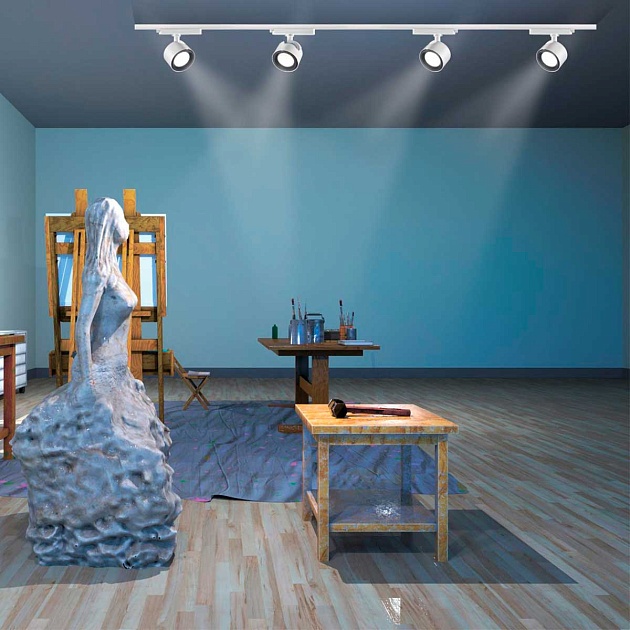 Трековый однофазный светодиодный светильник Novotech Port Pirum 358434 изображение 3 Трековый однофазный светодиодный светильник Novotech Port Pirum 358434 Фото № 3