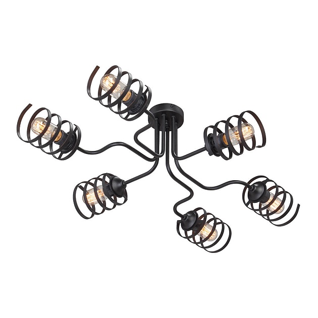 Потолочная люстра Vitaluce V4552-1/6PL изображение Потолочная люстра Vitaluce V4552-1/6PL Фото №