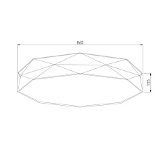 Потолочный светильник TK Lighting 1081 Kantoor 2