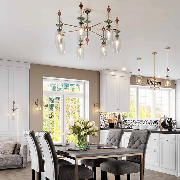 Подвесная люстра Odeon Light Classic Bizet 4855/7C Фото № 3