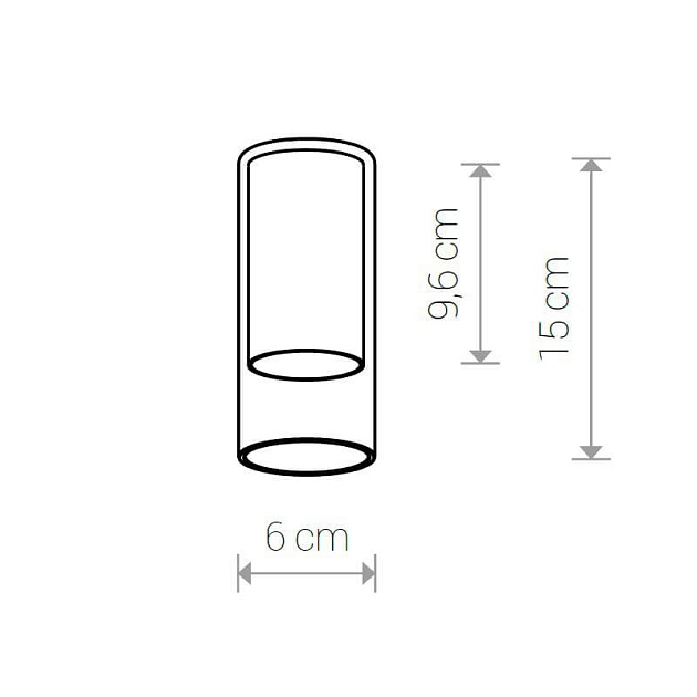 Плафон Nowodvorski Cameleon Cylinder S 8544 Фото № 2