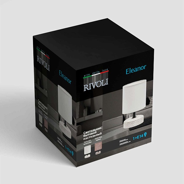 Настольная лампа Rivoli Eleanor 7070-501 Б0057269 Фото № 5