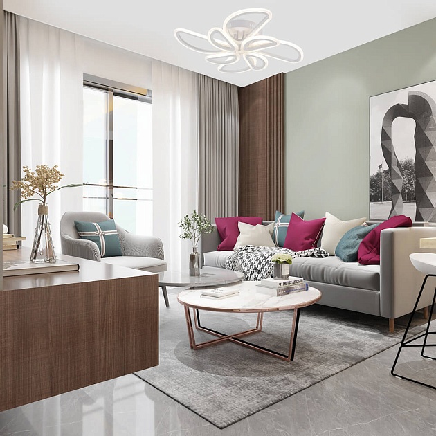 Потолочная люстра Escada ARCHER 10270/8LED изображение 5 Потолочная люстра Escada ARCHER 10270/8LED Фото № 5